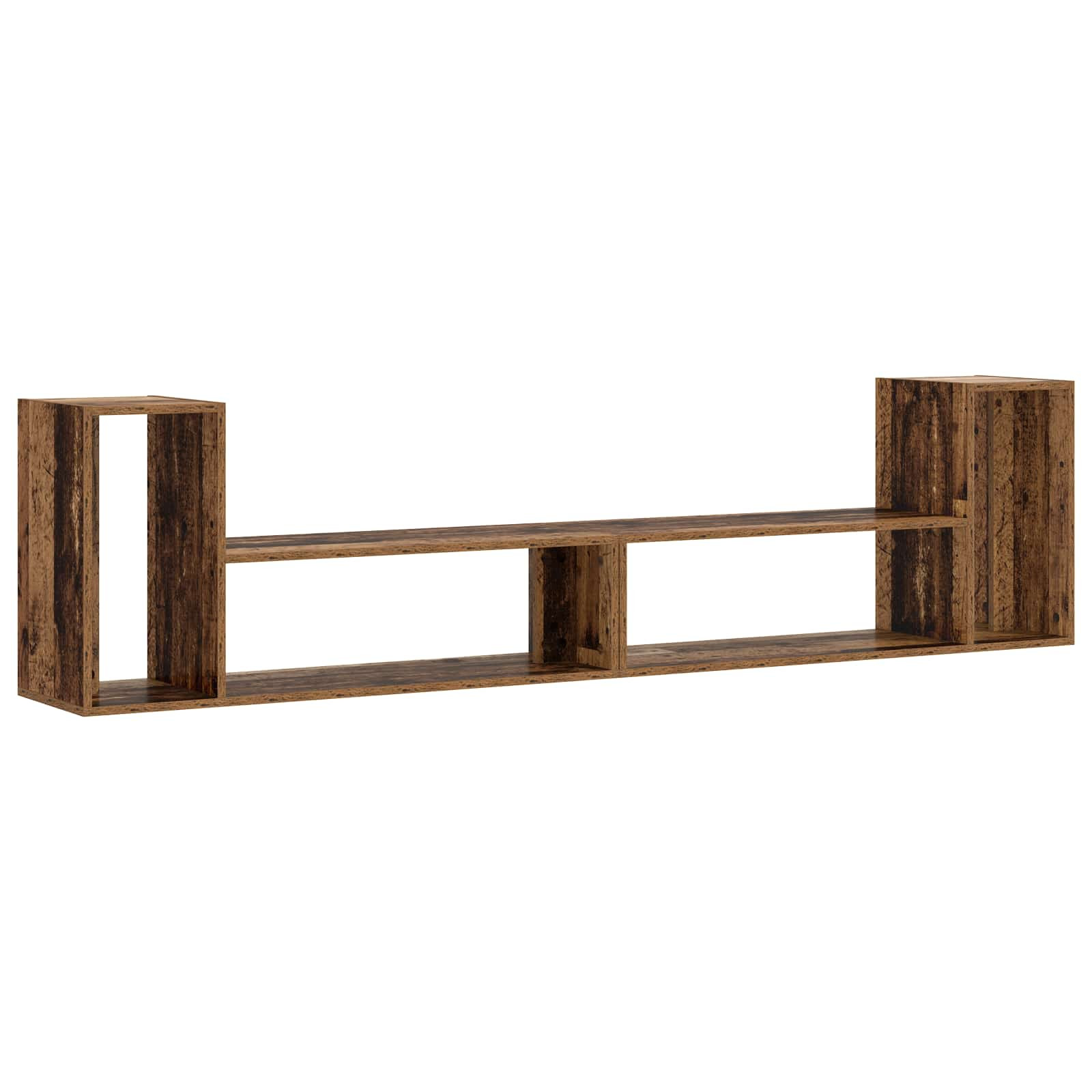 vidaXL TV-Schränk 100 x 30 x 50 cm Altholz Holzwerkstoff