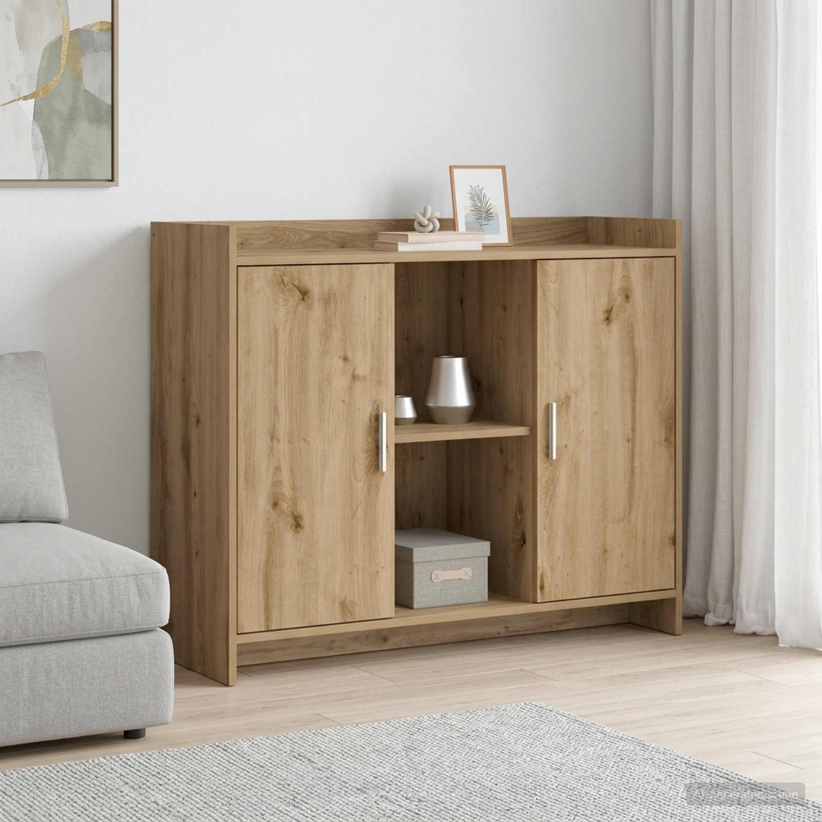 vidaXL Sideboard 98,5 x 33 x 80 cm PB