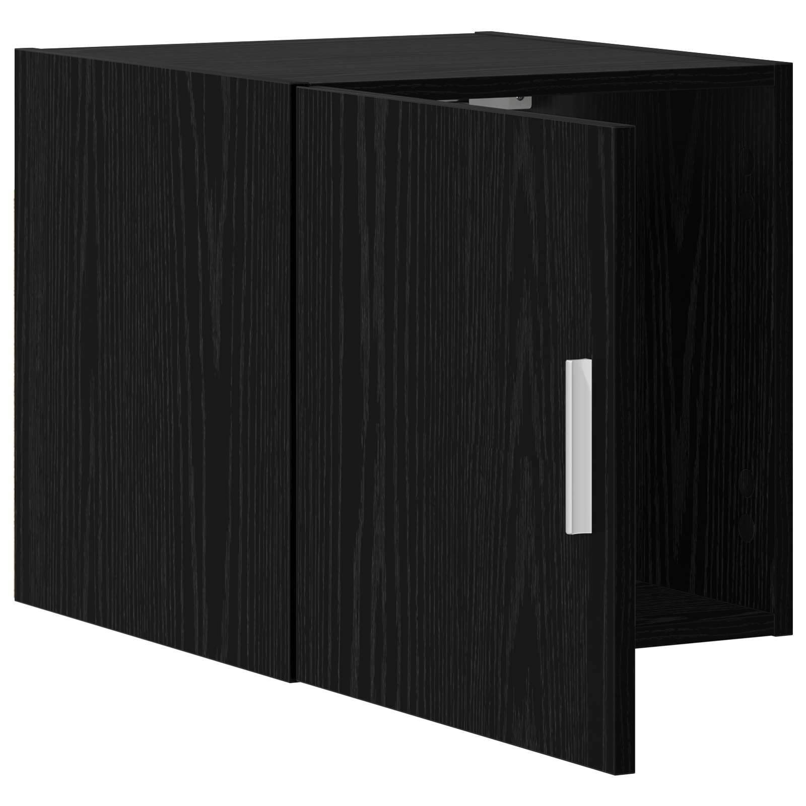 vidaXL Wandschrank Schwarze Eiche 40 x 42,5 x 40 cm Holzwerkstoff