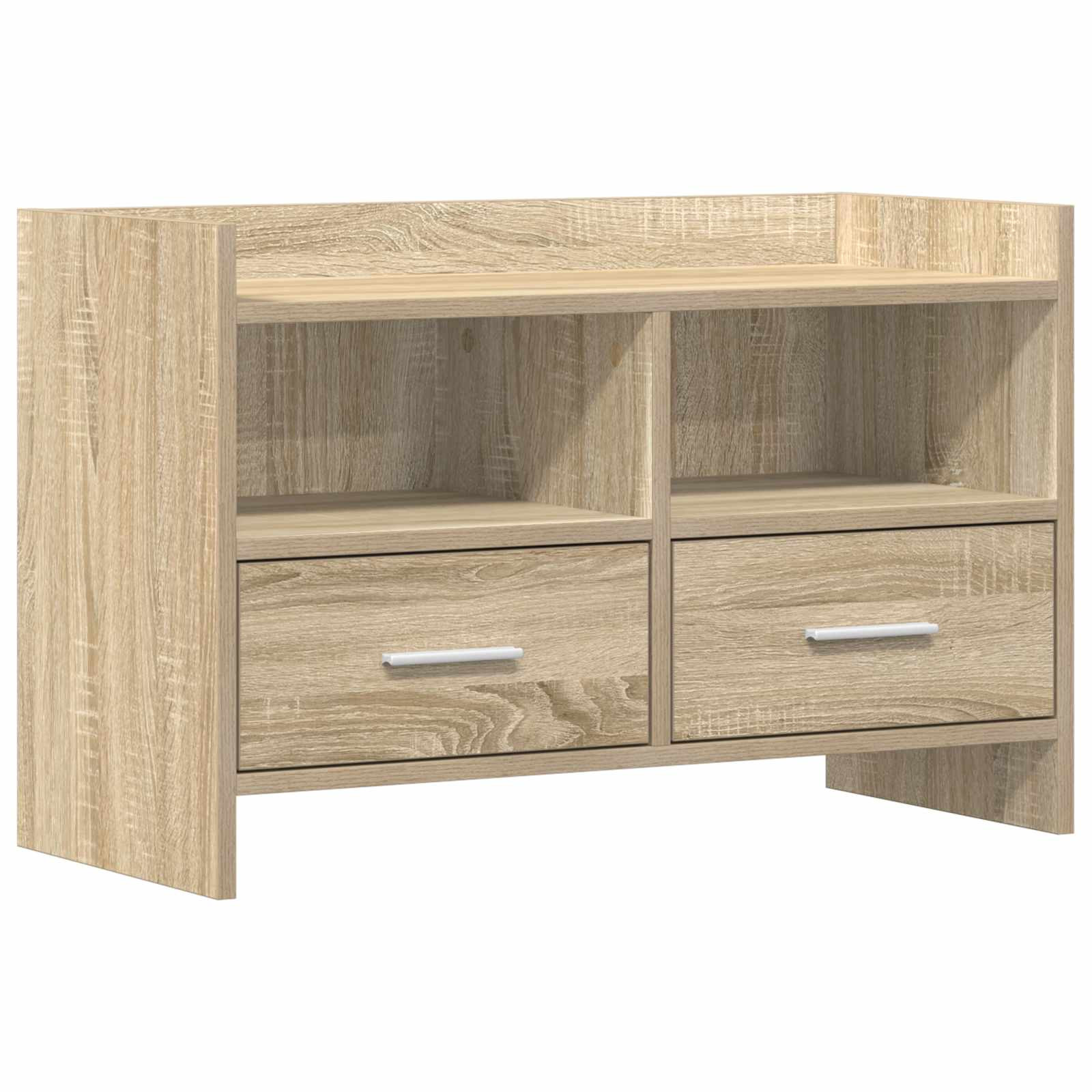 vidaXL TV-Schränk 71,5 x 33 x 47 cm Sonoma-Eiche Holzwerkstoff