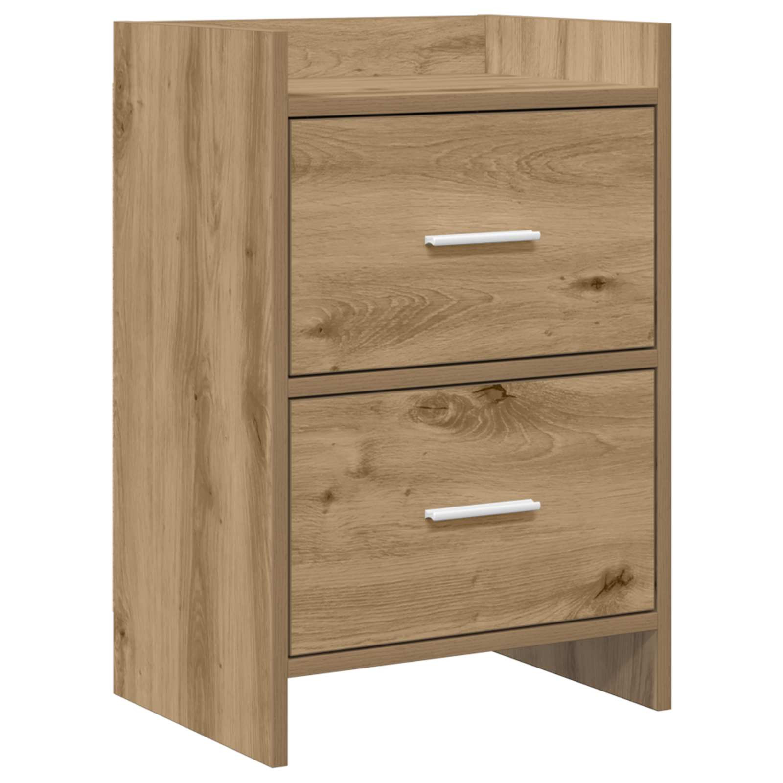 vidaXL Nachttische Artisan-Eiche 40 x 30 x 60 cm Holzwerkstoff