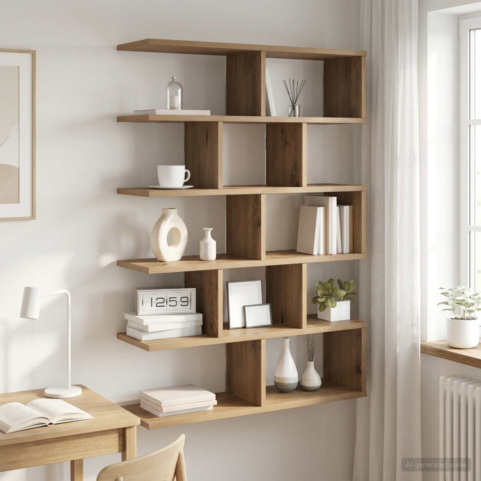 vidaXL Wandregal Artisan-Eiche 70 x 20 x 100 cm Holzwerkstoff