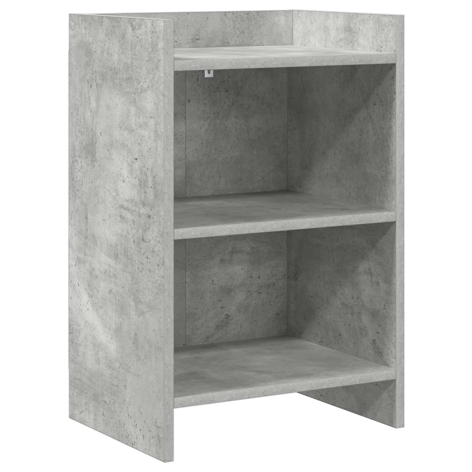 vidaXL Nachttische Betongrau 40 x 30 x 60 cm Holzwerkstoff