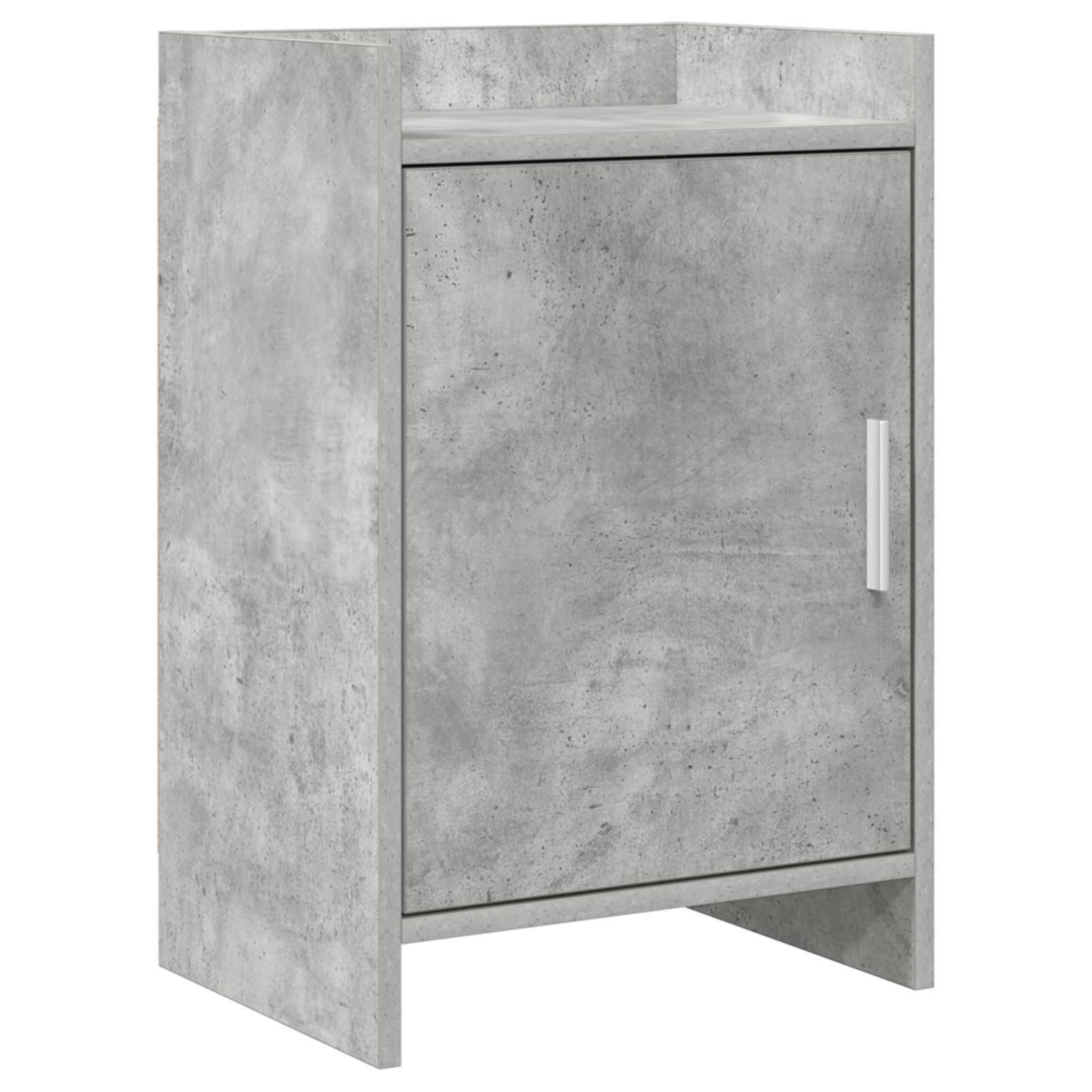 vidaXL Nachttische Betongrau 40 x 30 x 60 cm Holzwerkstoff
