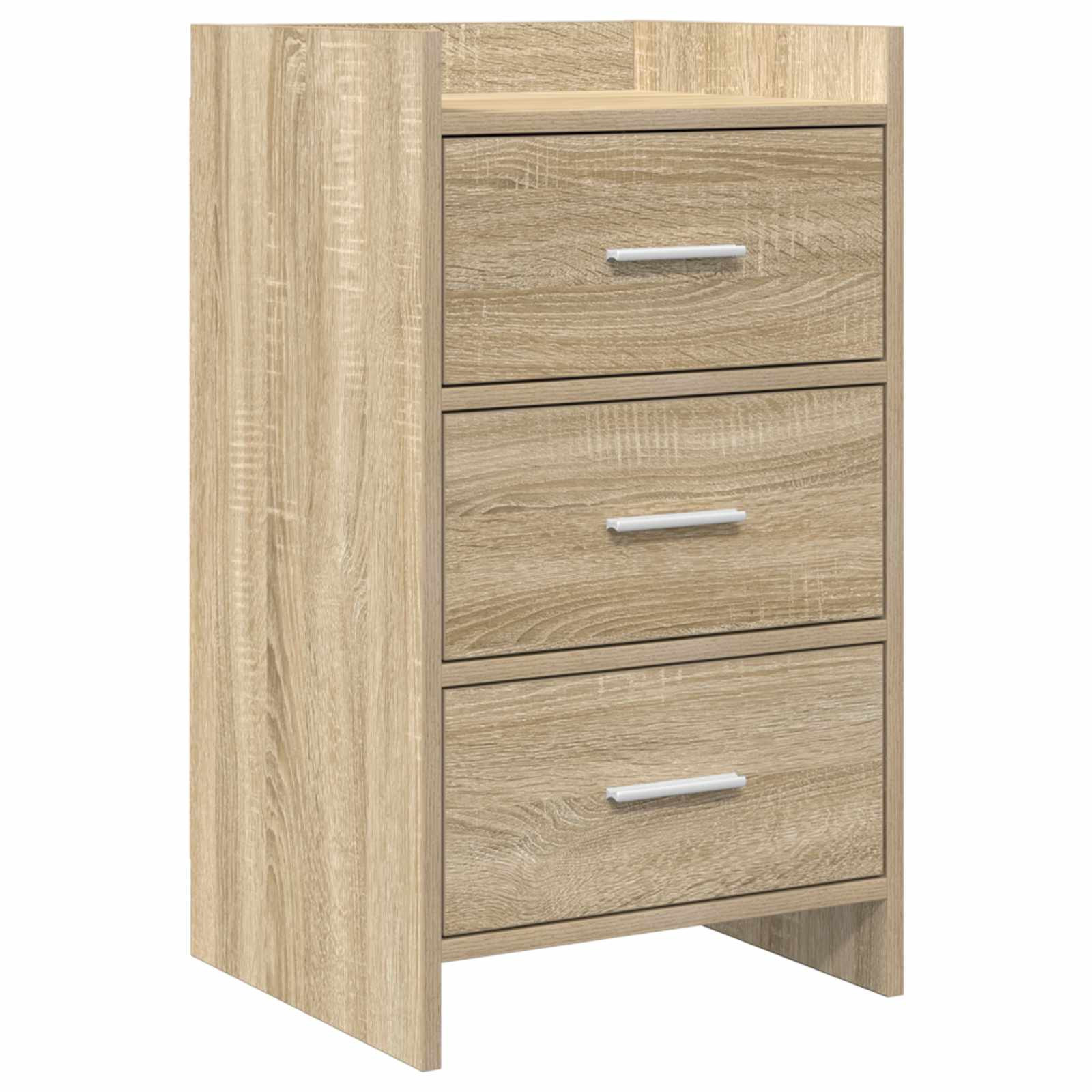 vidaXL Nachttische Sonoma-Eiche 40 x 36 x 70 cm Holzwerkstoff