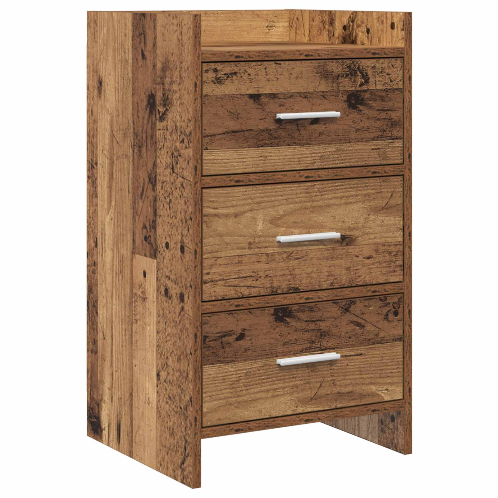 vidaXL Nachttische Altholz 40 x 36 x 70 cm Holzwerkstoff