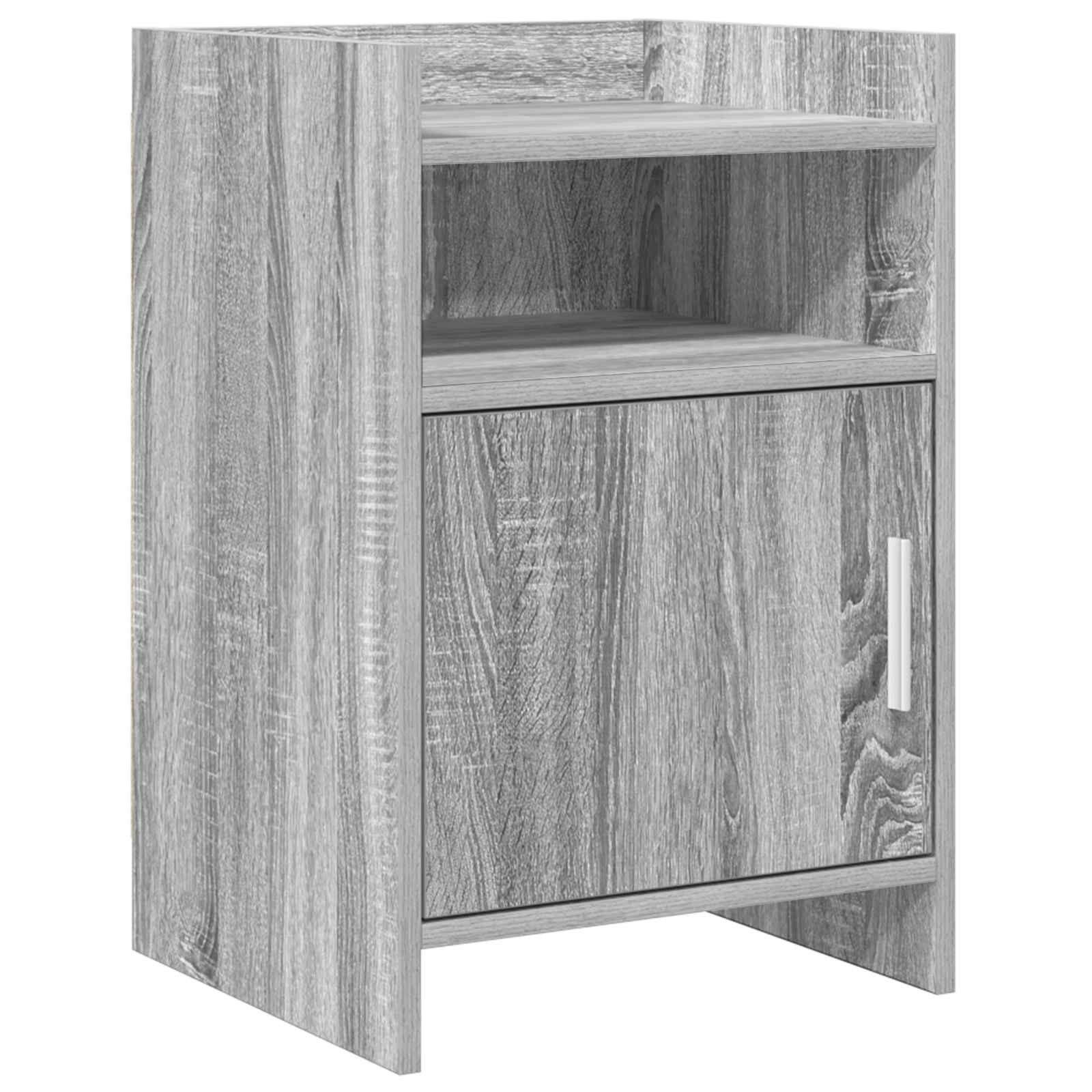 vidaXL Nachttische Grau Sonoma 40 x 36 x 60 cm Holzwerkstoff