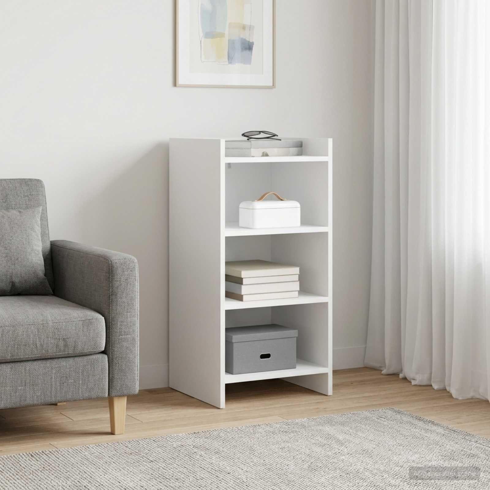 vidaXL Sideboard Weiß 40 x 36 x 80 cm Holzwerkstoff