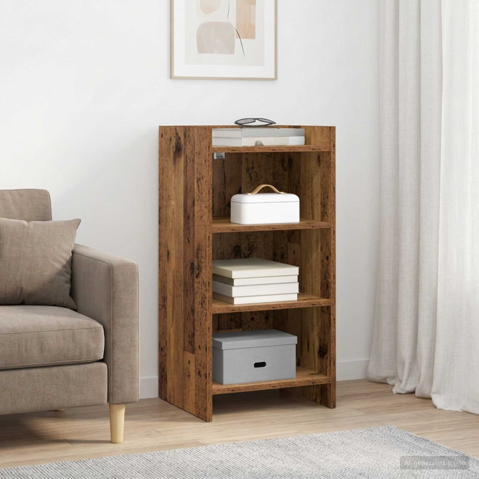 vidaXL Sideboard Altholz 40 x 36 x 80 cm Holzwerkstoff