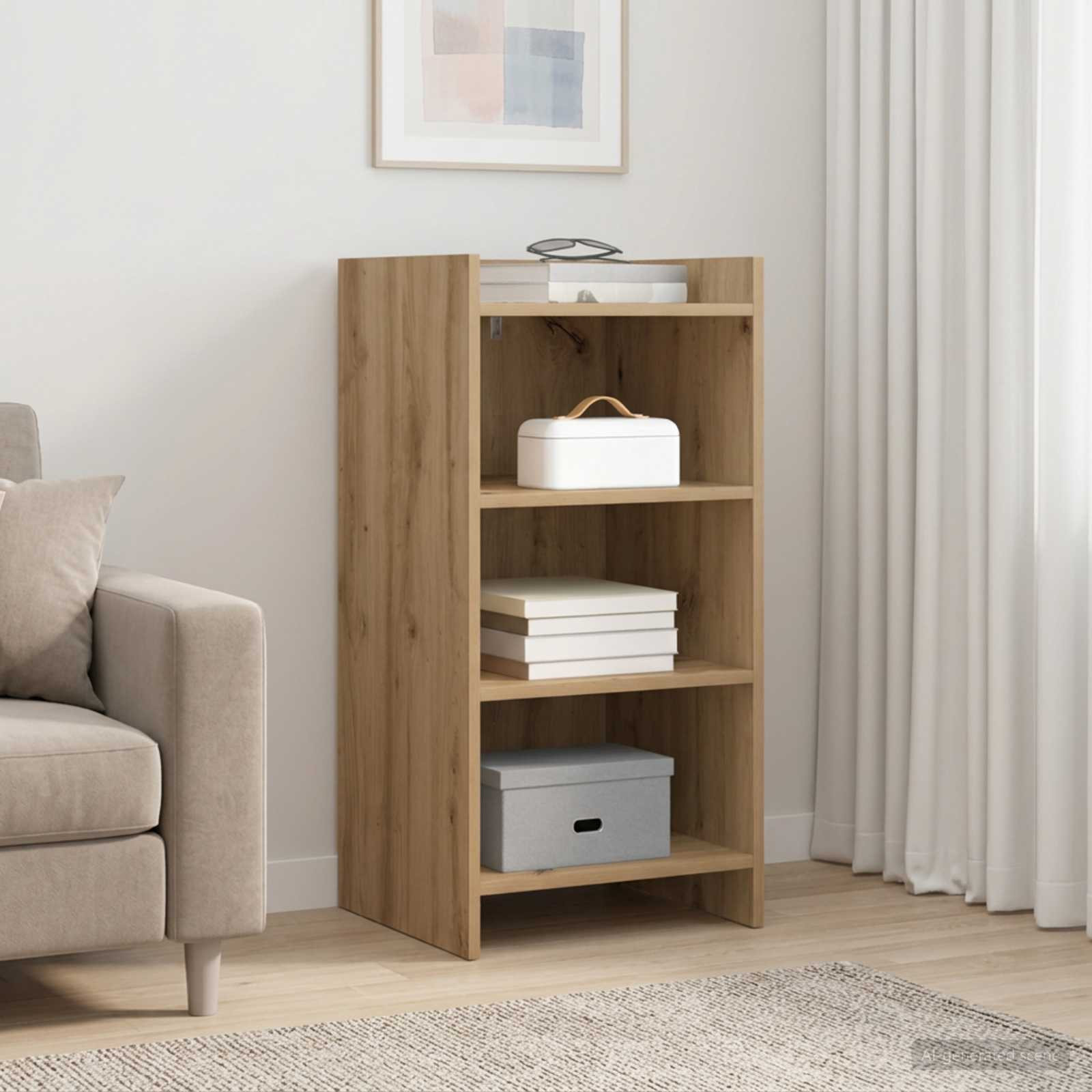 vidaXL Sideboard Artisan-Eiche 40 x 36 x 80 cm Holzwerkstoff