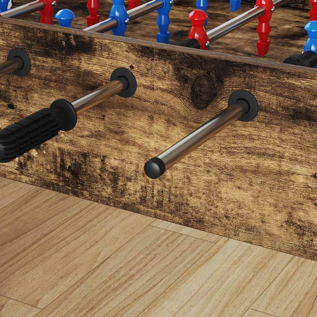 vidaXL Tischfußball Tisch Endkappen 10 pcs Schwarz 1,9 x 1,9 x 1,6 cm