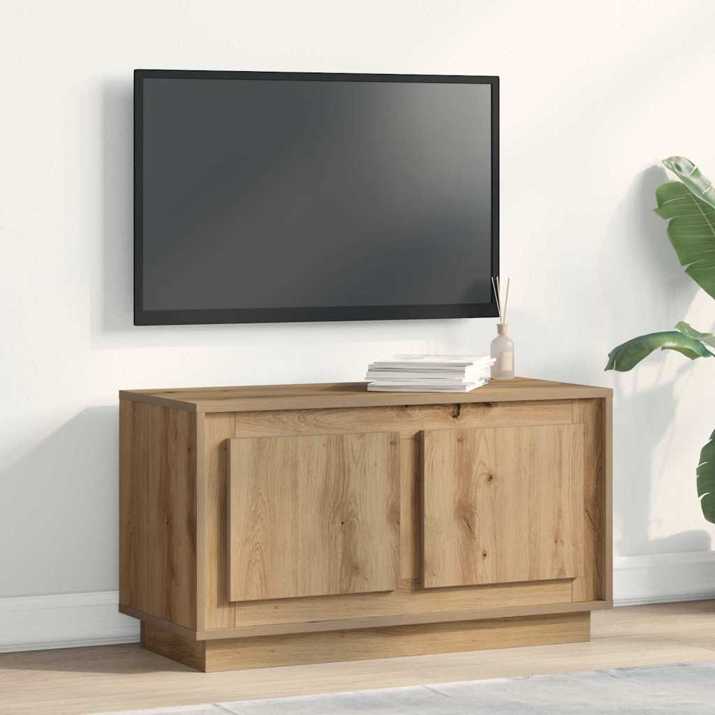 vidaXL TV-Schränk 80 x 35 x 45 cm Artisan-Eiche Holzwerkstoff