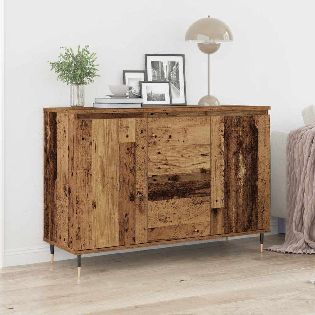 vidaXL Sideboard Altholz 101,5 x 35 x 70 cm Holzwerkstoff