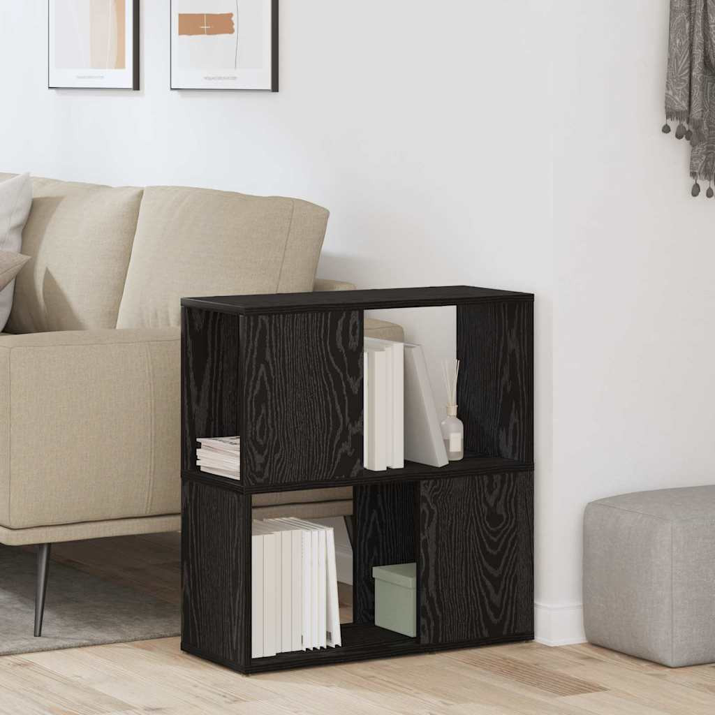vidaXL TV-Schrankset Schwarz 60 x 24 x 63 cm Holzwerkstoff
