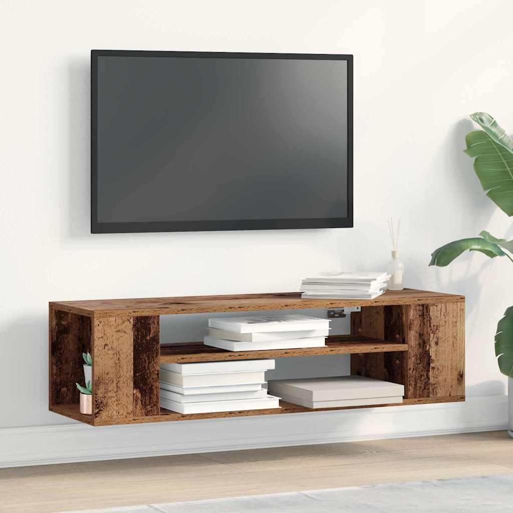 vidaXL TV-Schränk Altholz 100 x 30 x 26,5 cm Holzwerkstoff