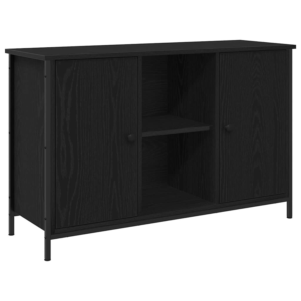 vidaXL TV-Schrankset Schwarz Eichen-Optik 101 x 35 x 65 cm