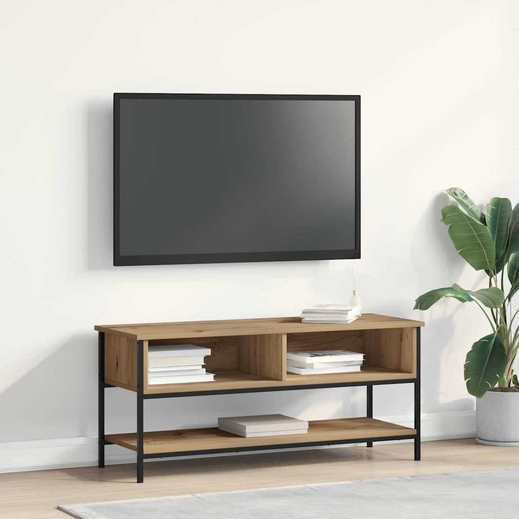 vidaXL TV-Schrankset 100 x 35 x 45 cm Artisan-Eiche Holzwerkstoff