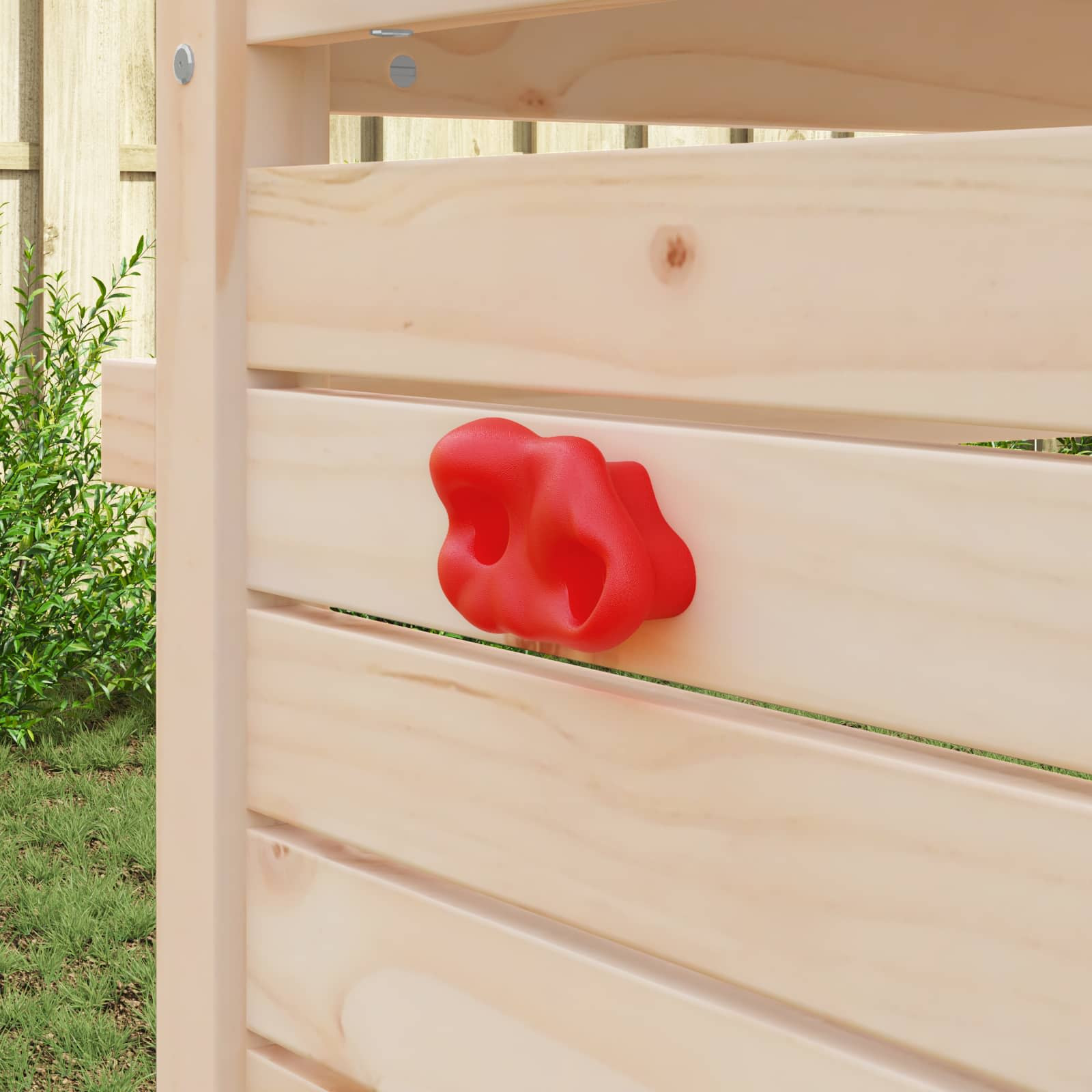 vidaXL Klettergriff 12 pcs Rot 100 x 67 x 43 mm PP