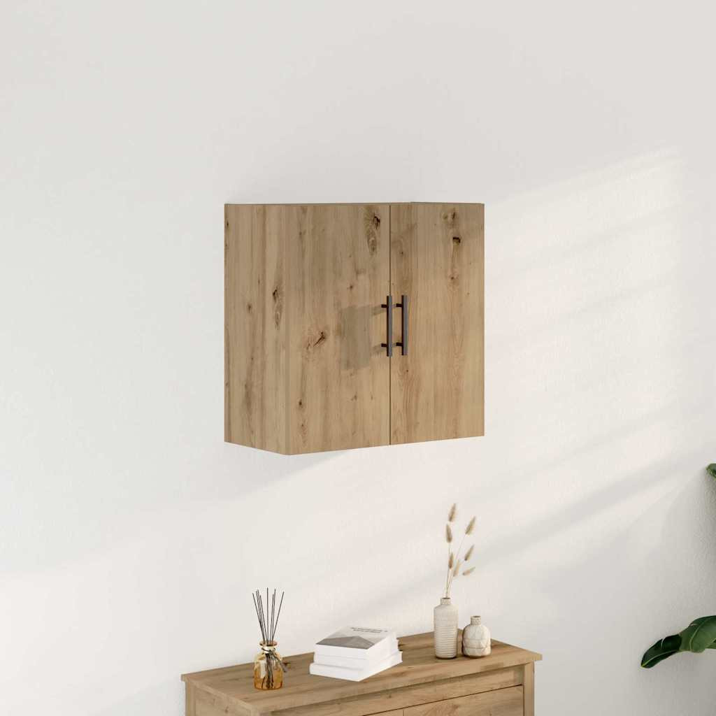 vidaXL Wandschrank 60 x 31,5 x 60 cm Holzwerkstoff Artisan-Eiche