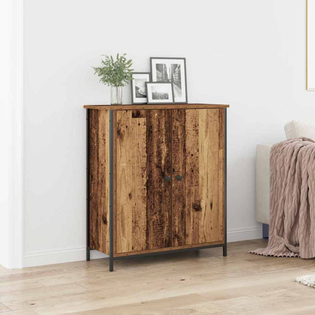 vidaXL Sideboard Altholz 70 x 30 x 80 cm Holzwerkstoff