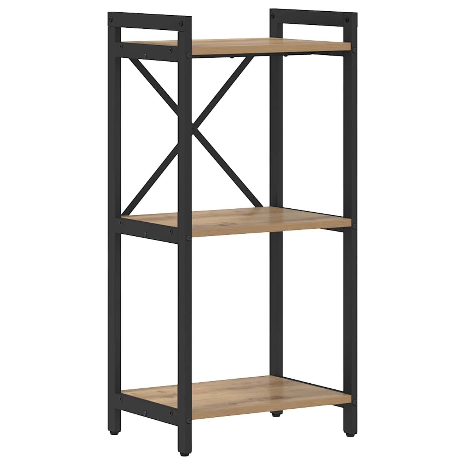 vidaXL Bücherregal 40 x 30 x 85 cm Holzwerkstoff Artisan-Eiche