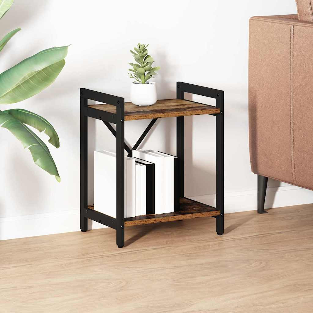 vidaXL Bücherregal Altholz 40 x 30 x 50 cm Holzwerkstoff