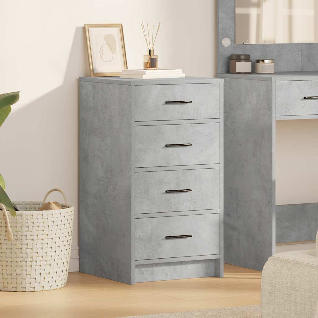 vidaXL Sideboard Betongrau 40 x 41 x 75 cm Holzwerkstoff