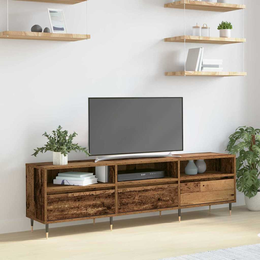vidaXL TV-Schränk Altholz 150 x 30 x 45 cm Holzwerkstoff