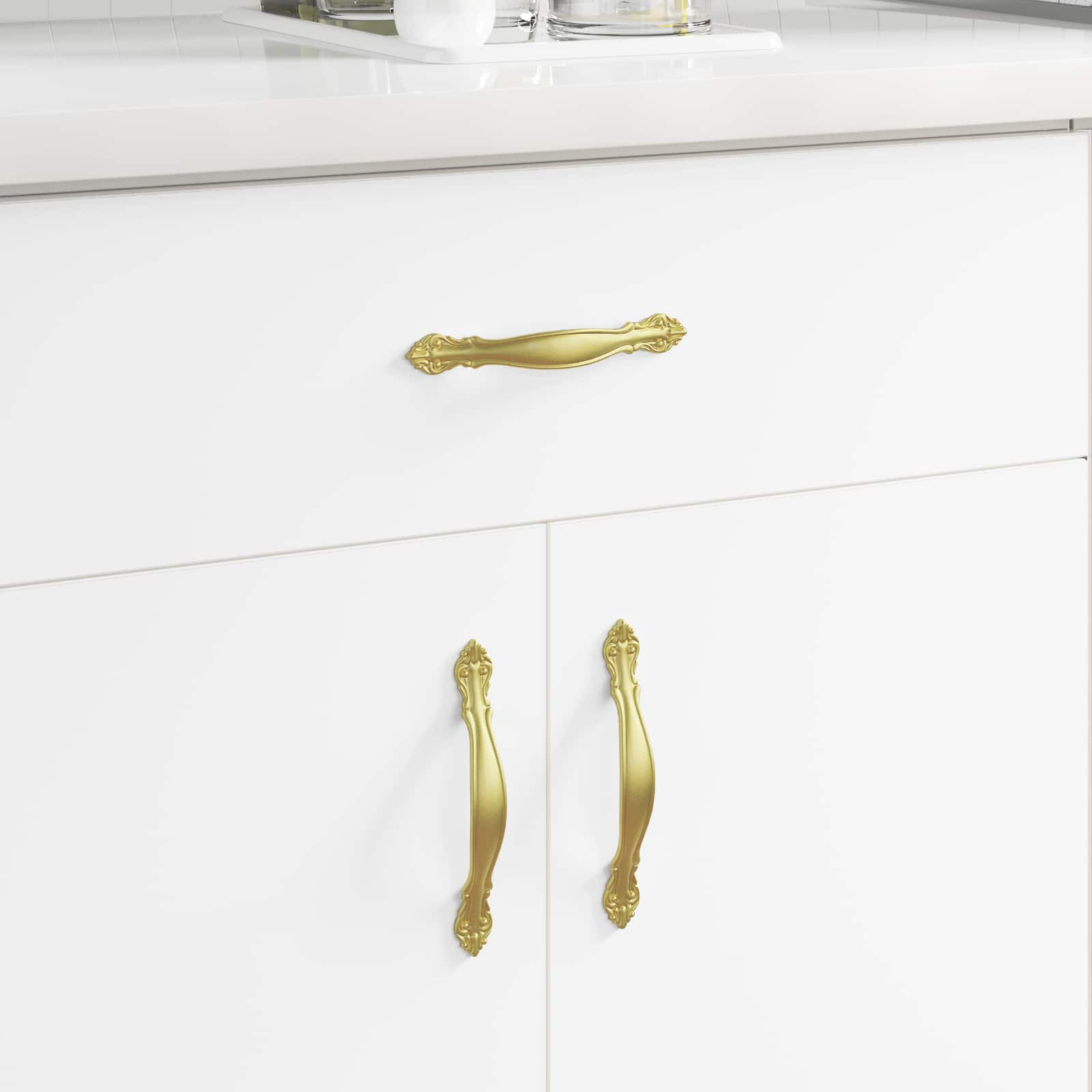 vidaXL Griff 2 pcs Gold 143 x 19,2 x 20 mm Zinklegierung