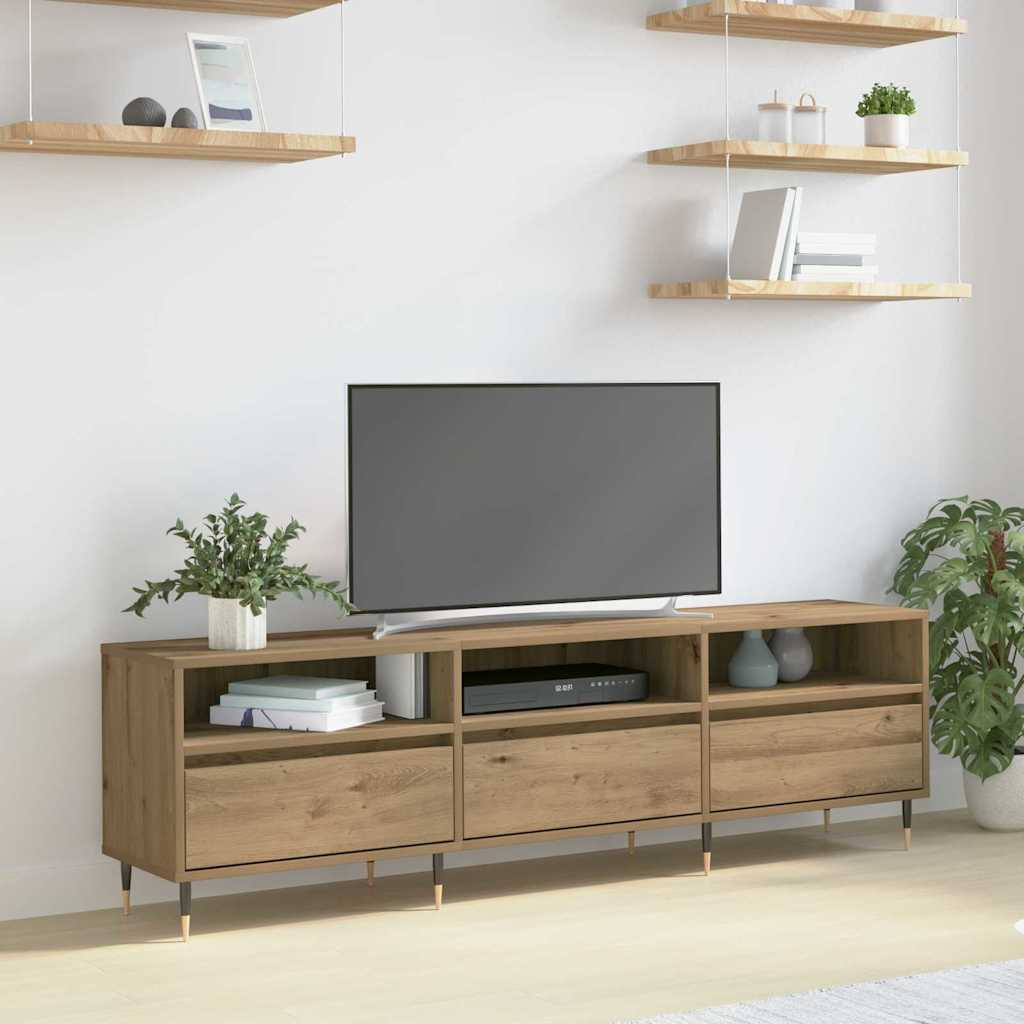 vidaXL TV-Schränk 150 x 30 x 45 cm Artisan-Eiche Holzwerkstoff