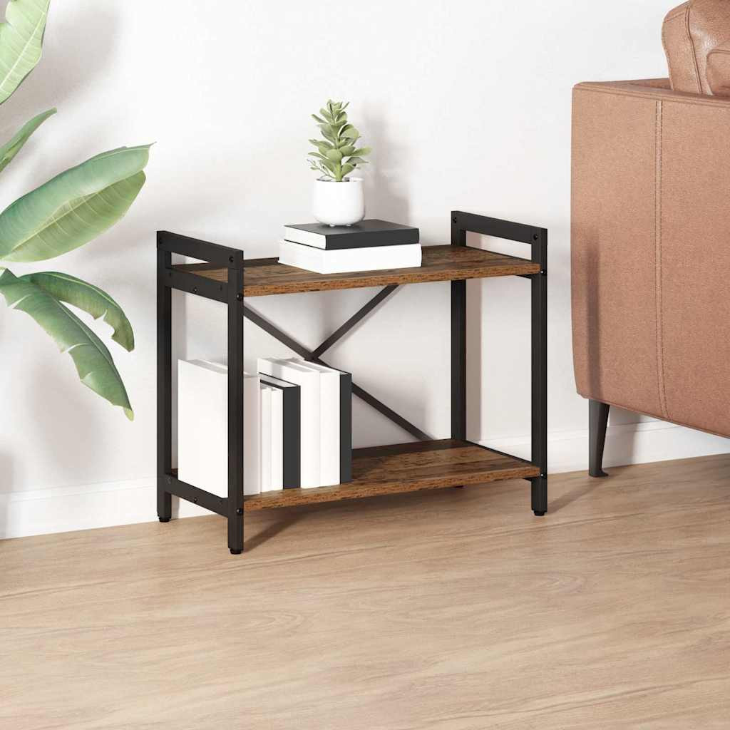 vidaXL Bücherregal Altholz 60 x 30 x 50 cm Holzwerkstoff