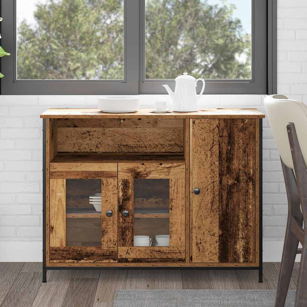 vidaXL Sideboard Altholz 100 x 35 x 75 cm