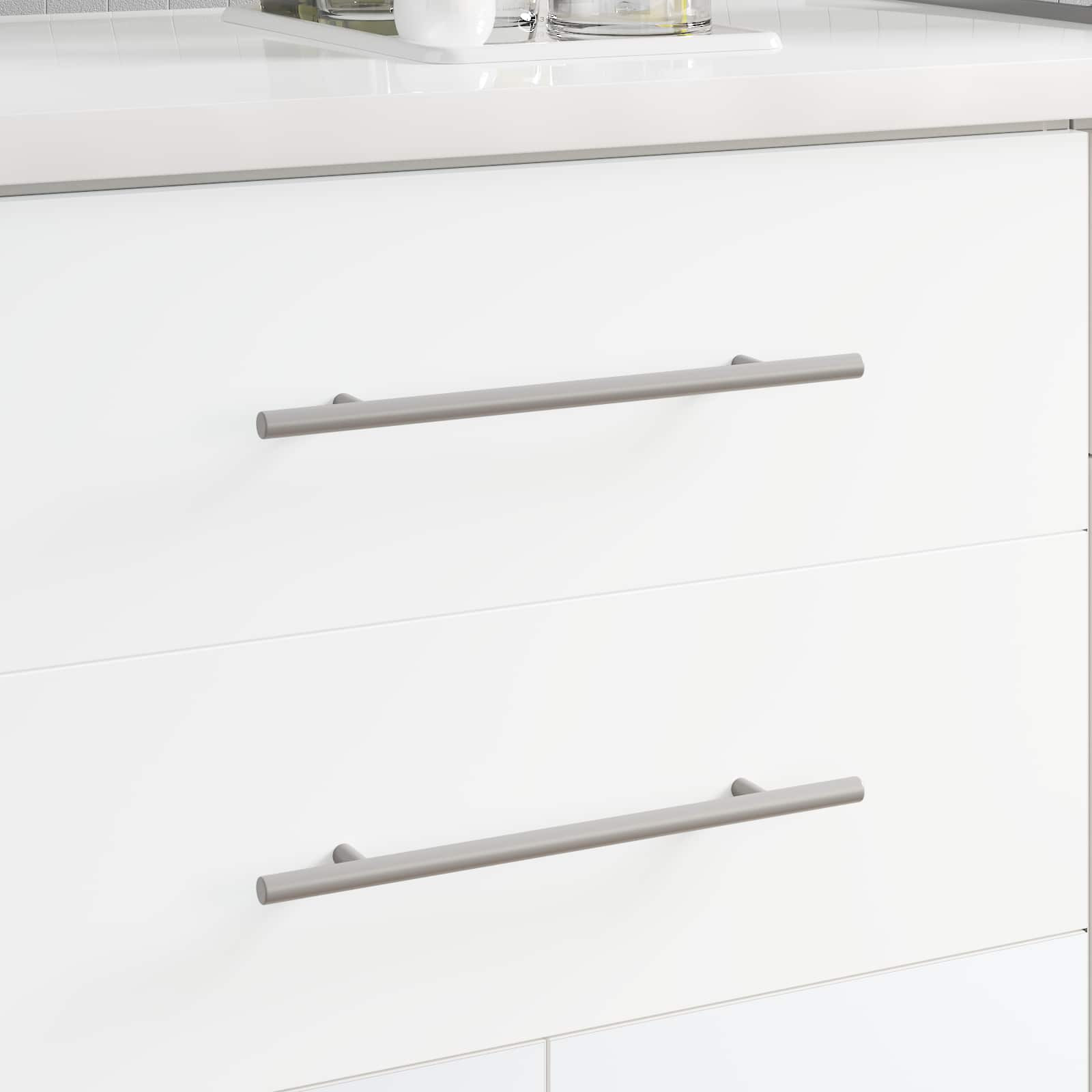 vidaXL Schrankgriff 12 pcs Silber 300 mm Edelstahl