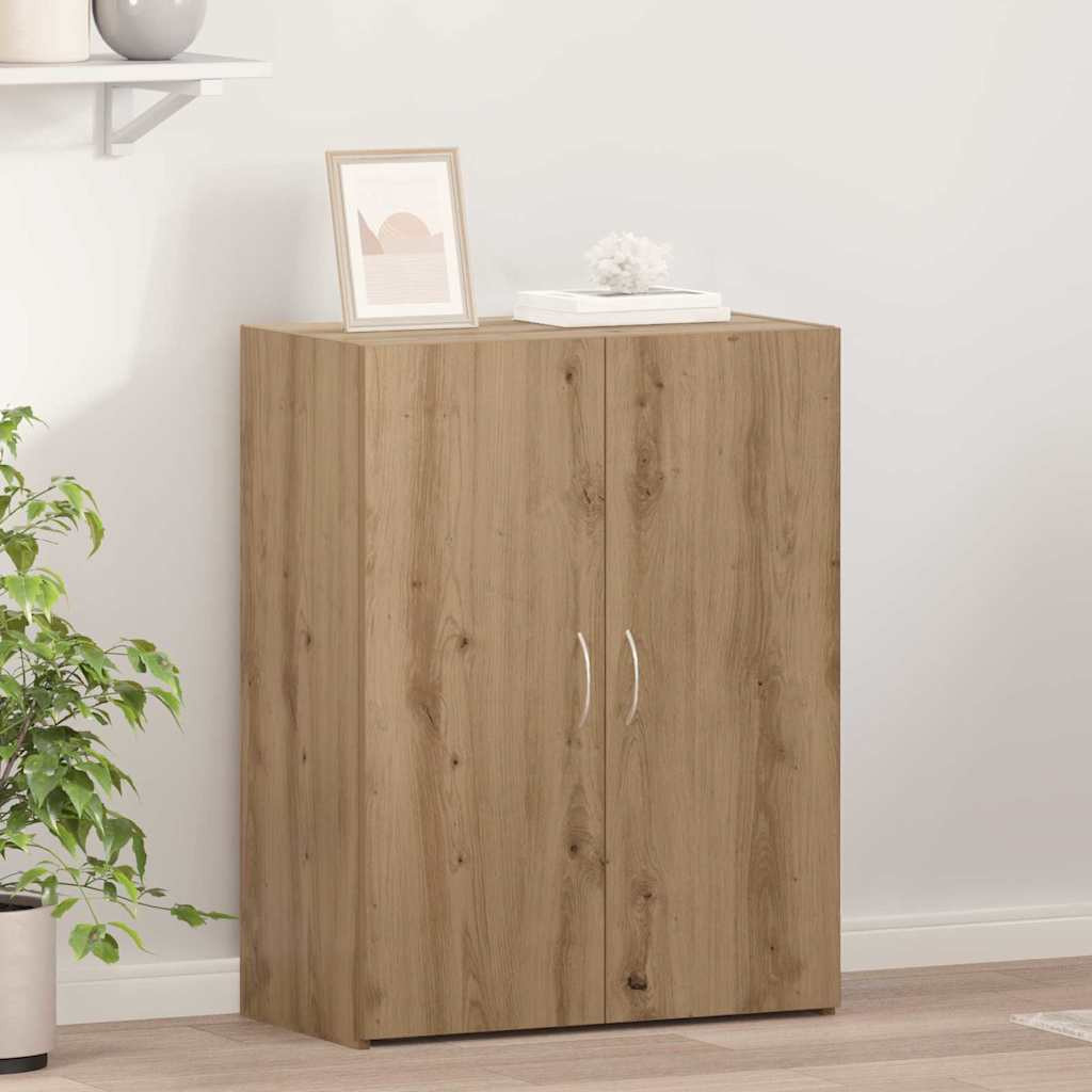vidaXL Büroschrank Artisan-Eiche 70 x 32 x 77.5 cm Holzwerkstoff