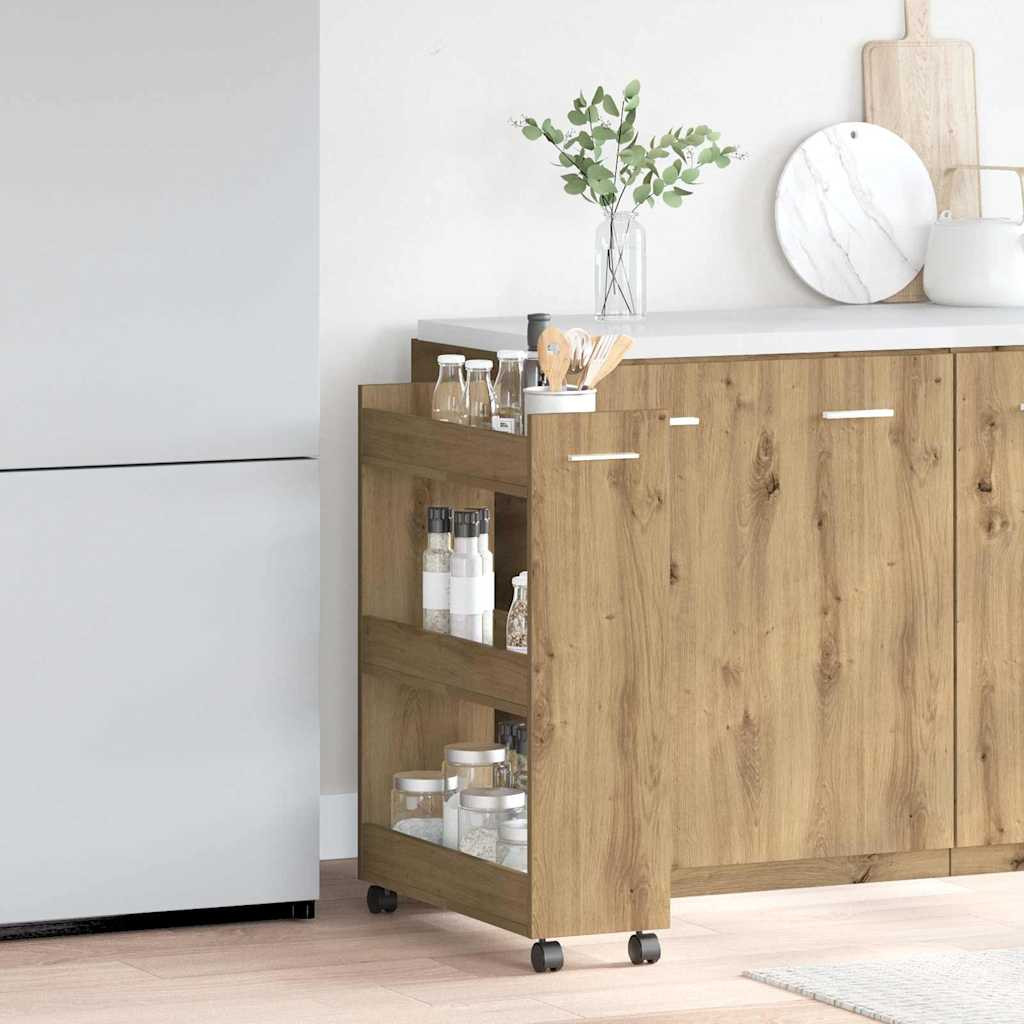 vidaXL Schrank 60 x 22 x 79 cm Artisan-Eiche