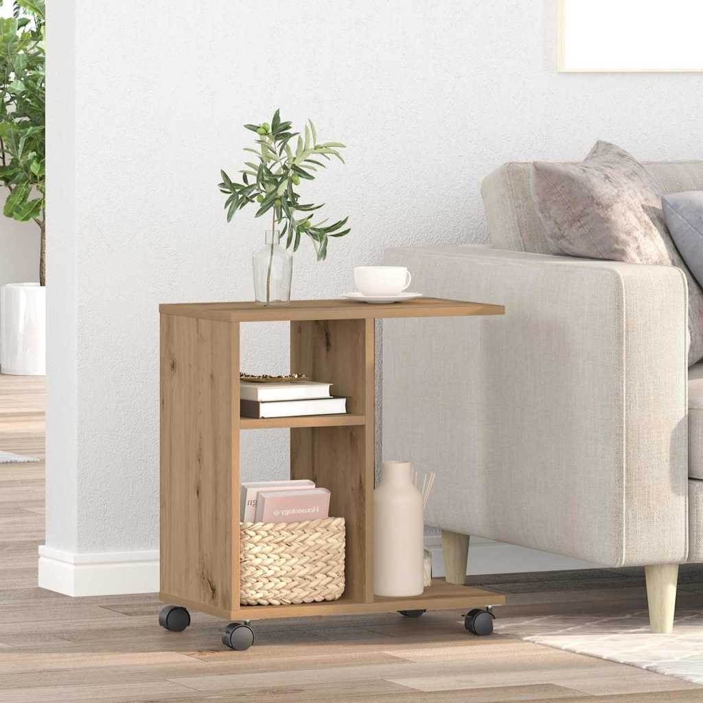 vidaXL Beistelltisch Artisan-Eiche 50 x 30 x 55 cm Holzwerkstoff