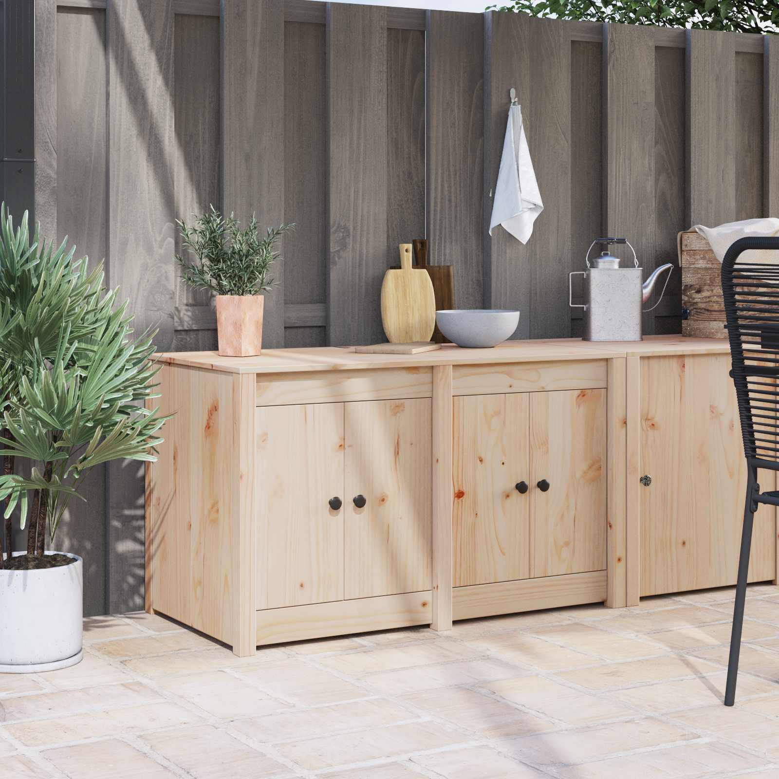 vidaXL Küchenschrank MEPPEL Braun Eichen-Optik 106 x 55 x 64 cm