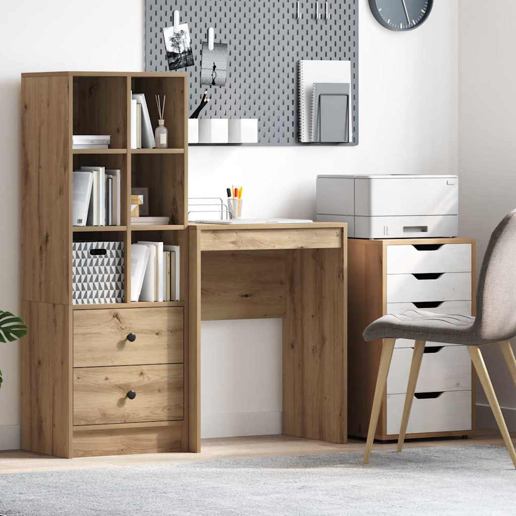 vidaXL Schreibtisch Artisan-Eiche 60 x 40 x 76 cm