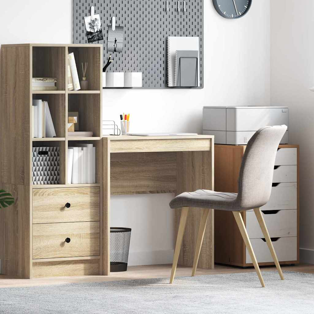 vidaXL Schreibtisch Sonoma-Eiche 70 x 40 x 76 cm Holzwerkstoff