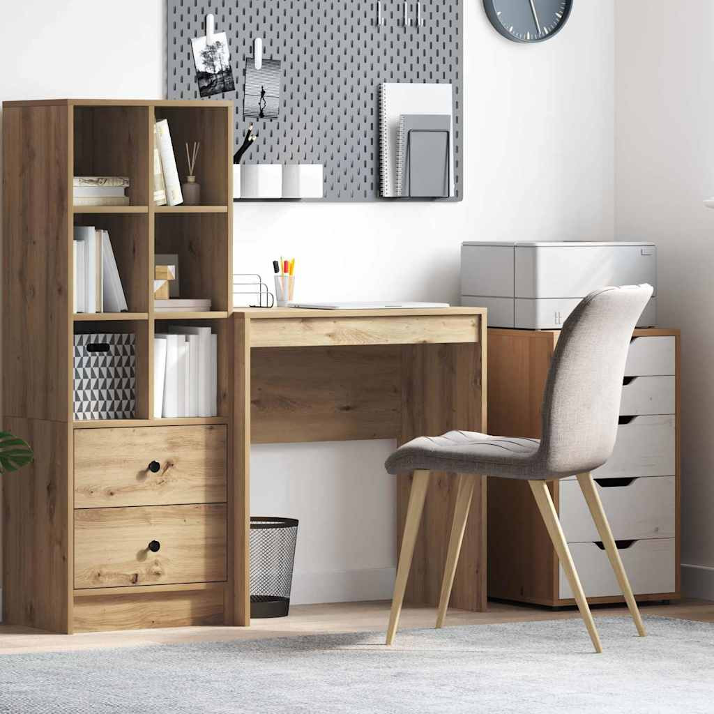 vidaXL Schreibtisch Artisan-Eiche 70 x 40 x 76 cm