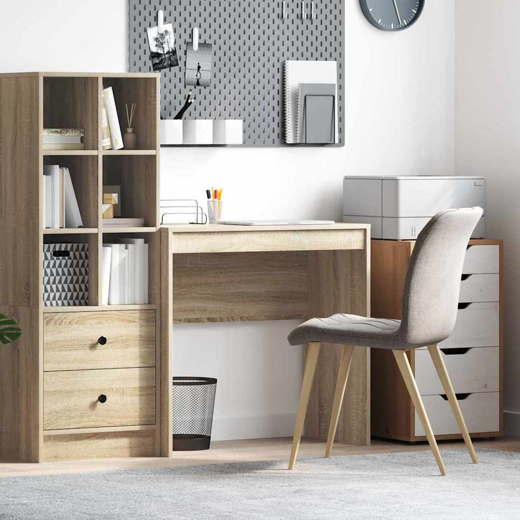 vidaXL Schreibtisch Sonoma-Eiche 80 x 40 x 76 cm