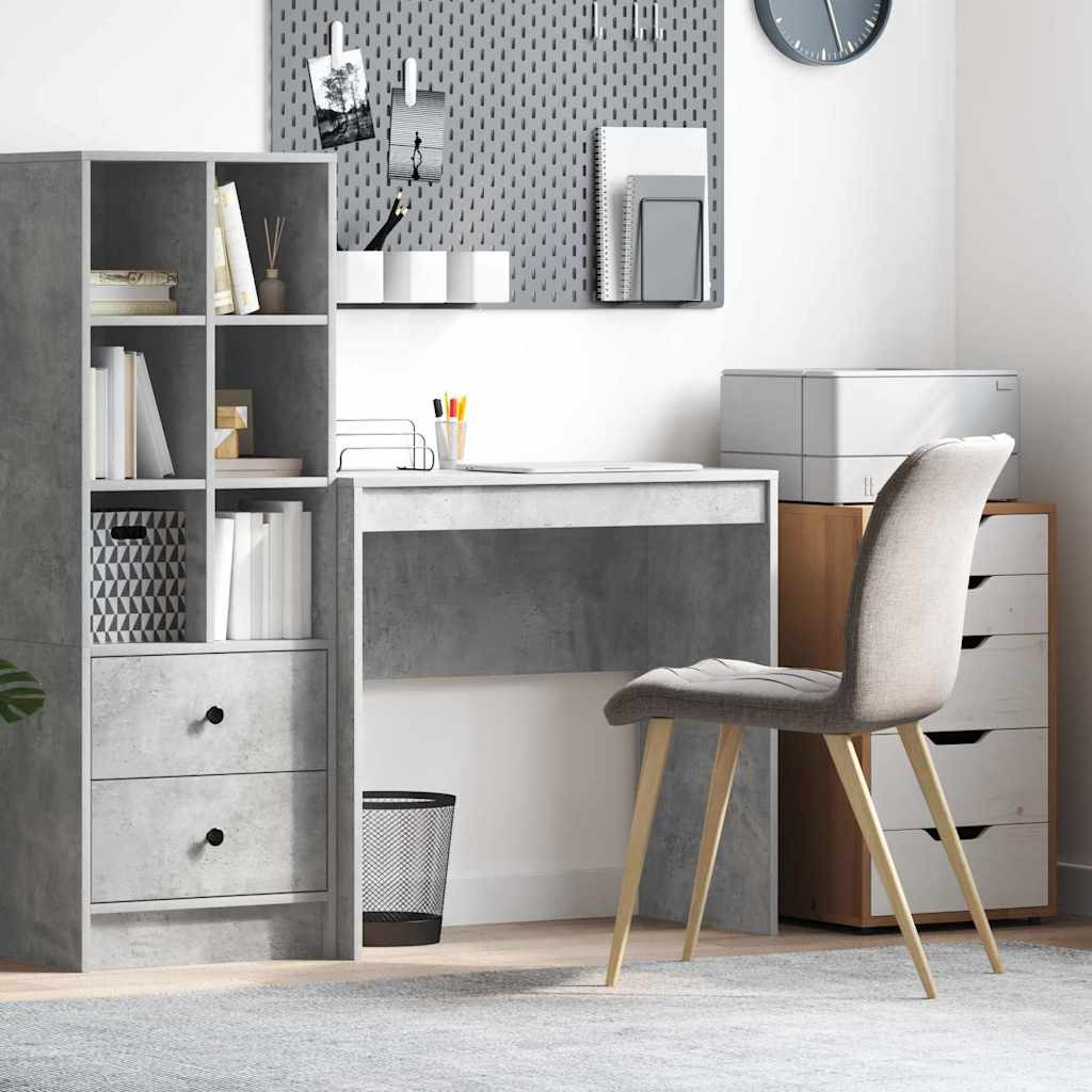 vidaXL Schreibtisch Beton Grau 80 x 40 x 76 cm