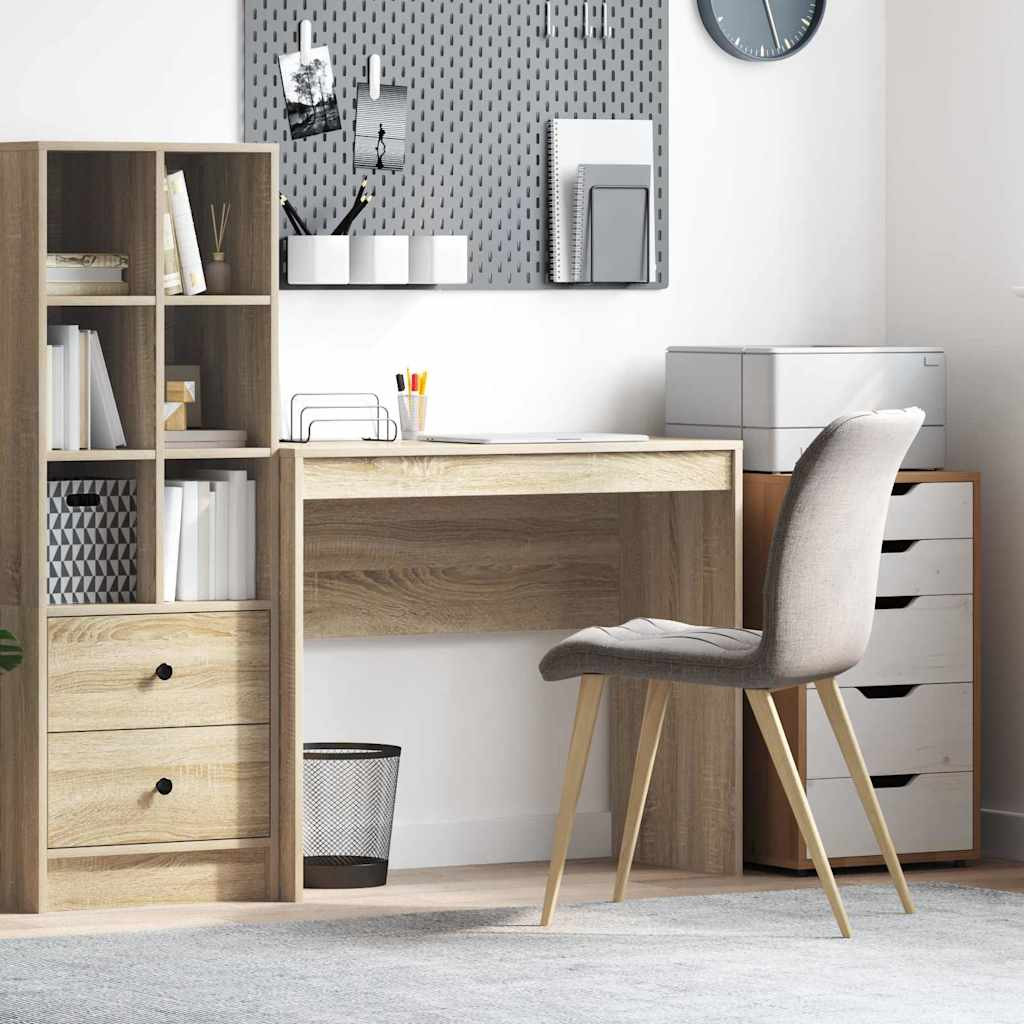vidaXL Schreibtisch Sonoma-Eiche 90 x 40 x 76 cm