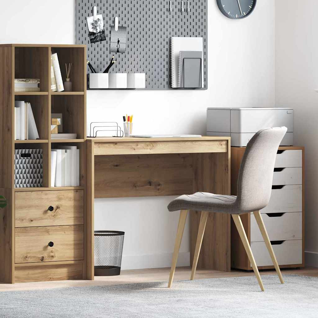 vidaXL Schreibtisch Artisan-Eiche 90 x 40 x 76 cm