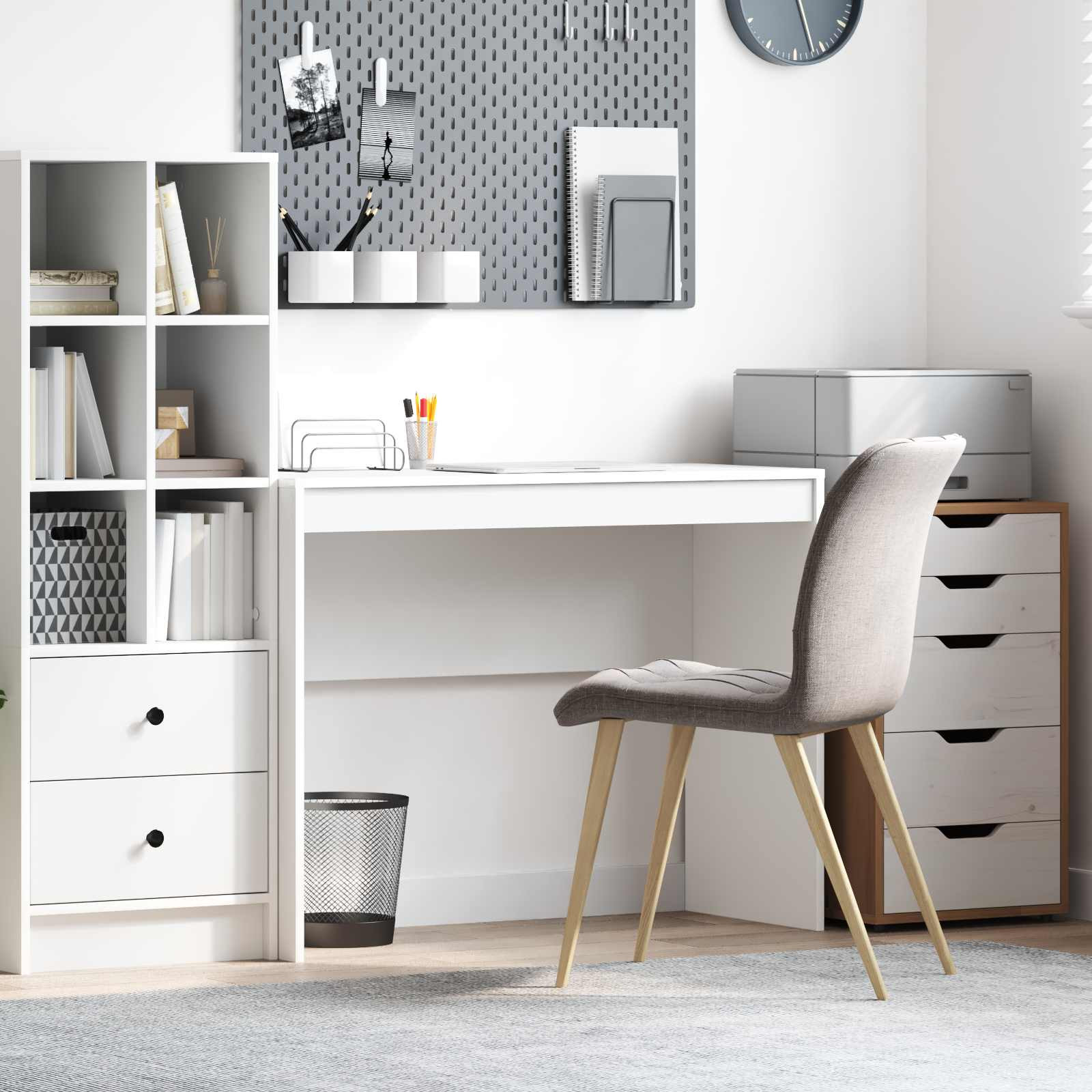 vidaXL Schreibtisch Weiß 100 x 40 x 76 cm