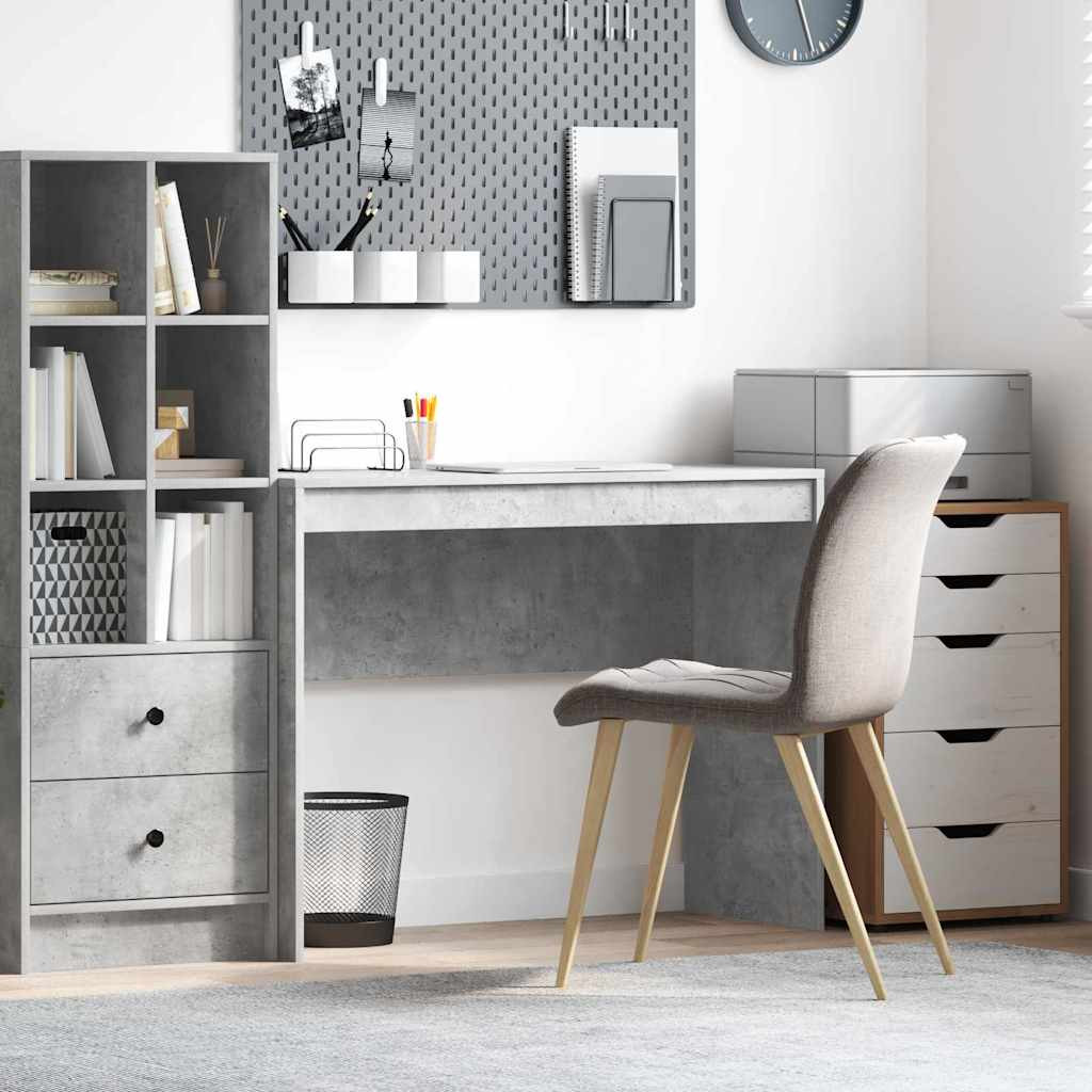 vidaXL Schreibtisch Beton Grau 100 x 40 x 76 cm
