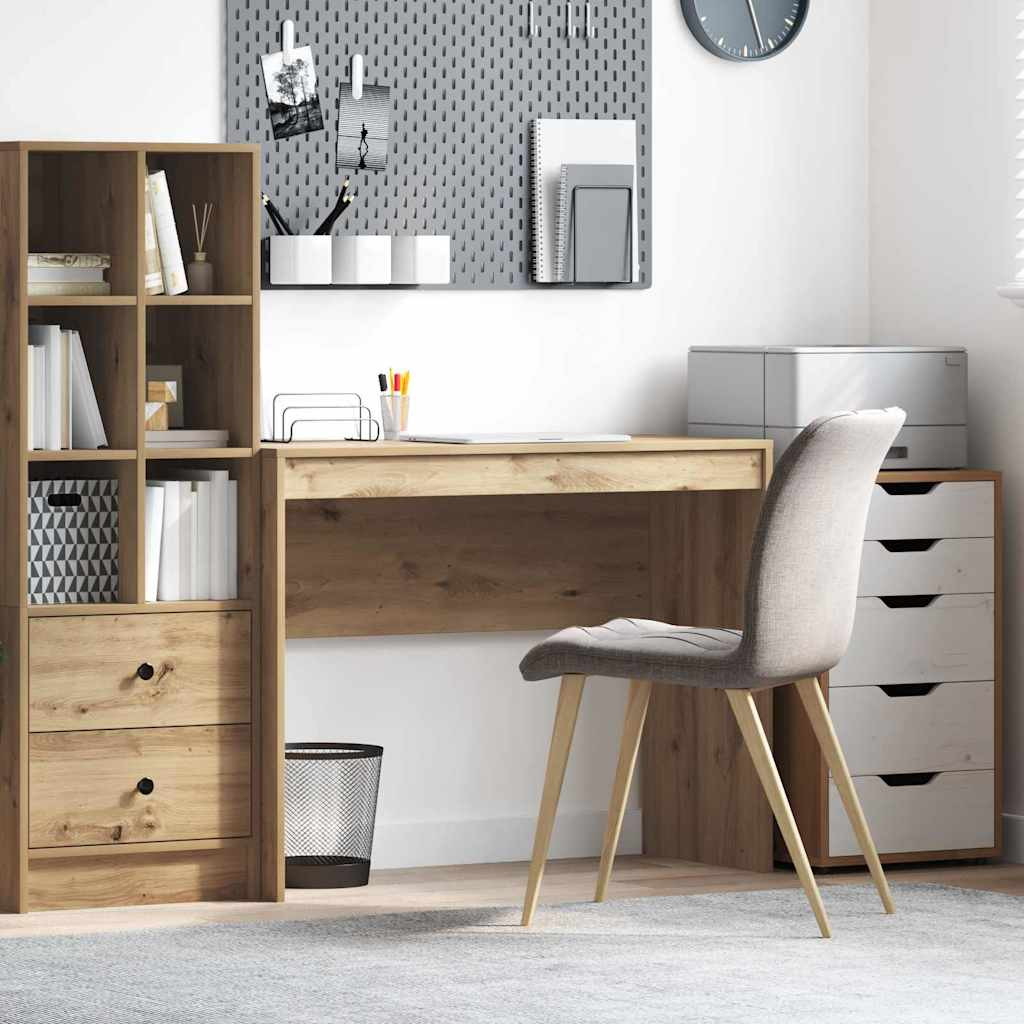 vidaXL Schreibtisch Artisan-Eiche 100 x 40 x 76 cm