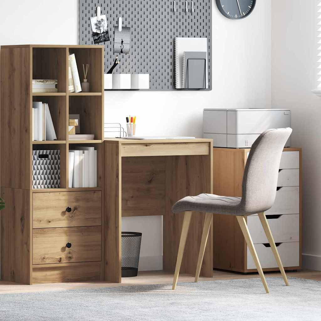 vidaXL Schreibtisch Artisan-Eiche 60 x 50 x 76 cm