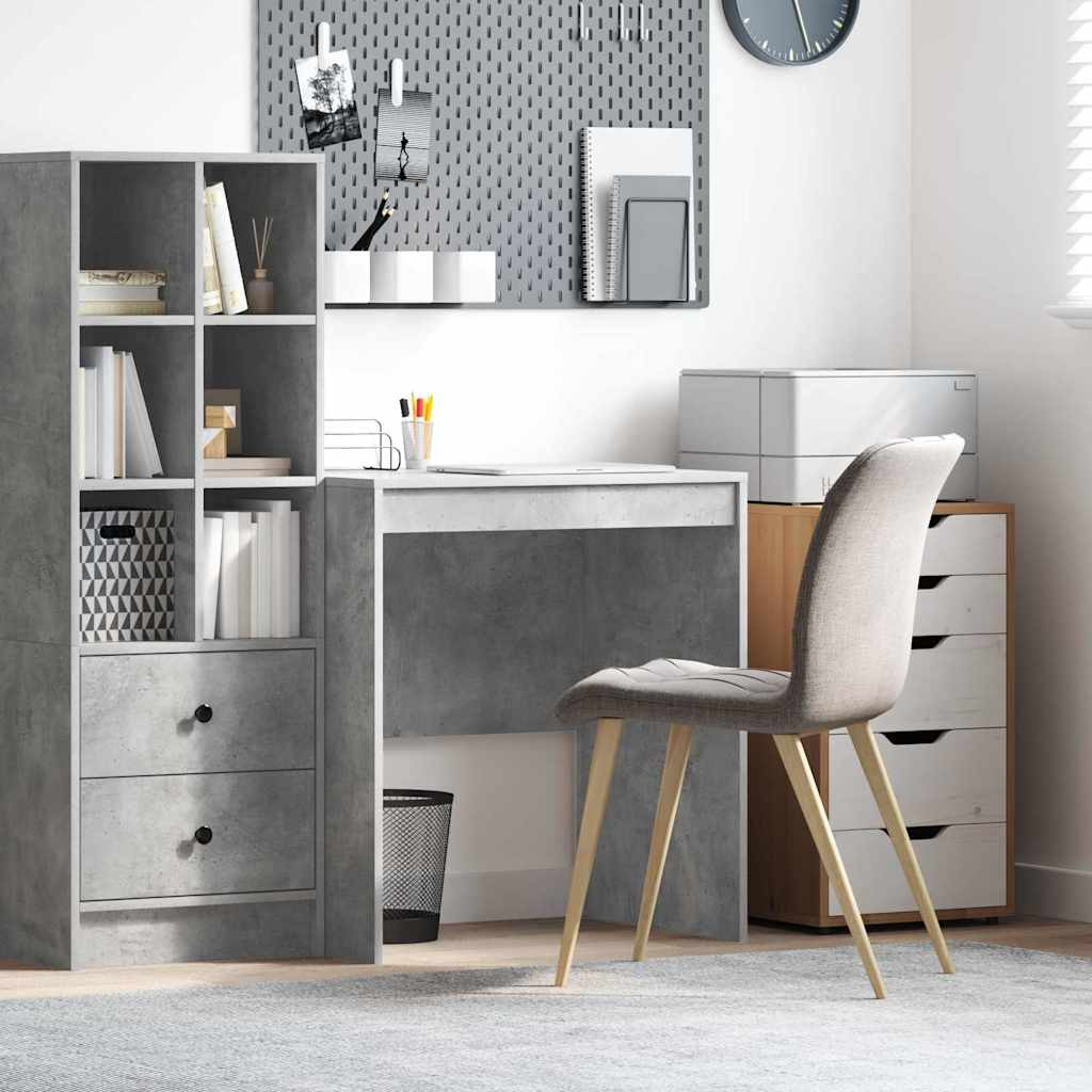 vidaXL Schreibtisch Beton Grau 70 x 50 x 76 cm