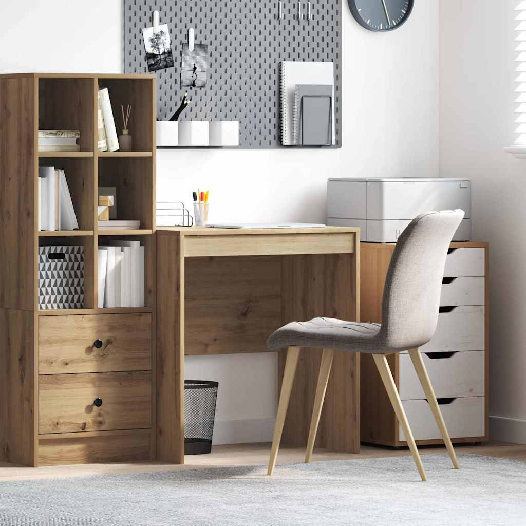 vidaXL Schreibtisch Artisan-Eiche 70 x 50 x 76 cm